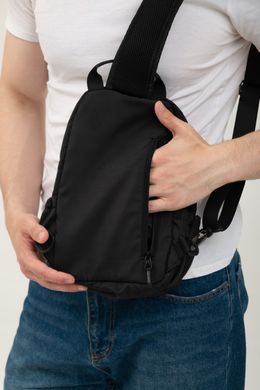 Мужская нагрудная сумка Kangoo черная