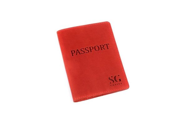 Обложка с натуральной кожи для паспорта от бренда SG Empire